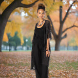 Mid Length Popcorn Kimono