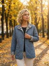 Emily Reversible Printed Jacket