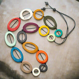 Long Multi Hoop Necklace