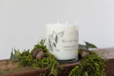 Burr Oak + Moss Glass Candle