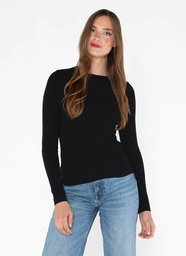 Bamboo Long Sleeve Crew Neck