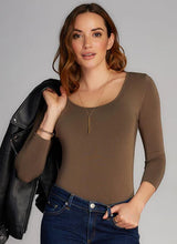 Bamboo 3/4 Sleeve Top