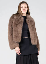 Faux Fur Cropped Jacket