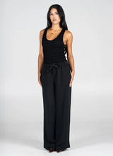 Sarah Front Tie Wide Leg Pant