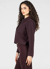 Knit Cropped Button Cardigan