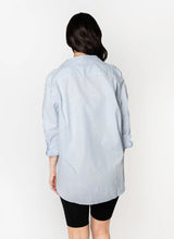 Linen Boyfriend Fit Blouse