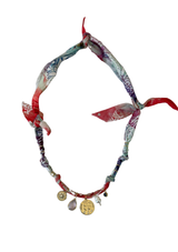 Cosmic Vibes Gold Clover Medal Necklace