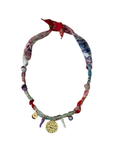 Cosmic Vibes Golden Wheel Necklace