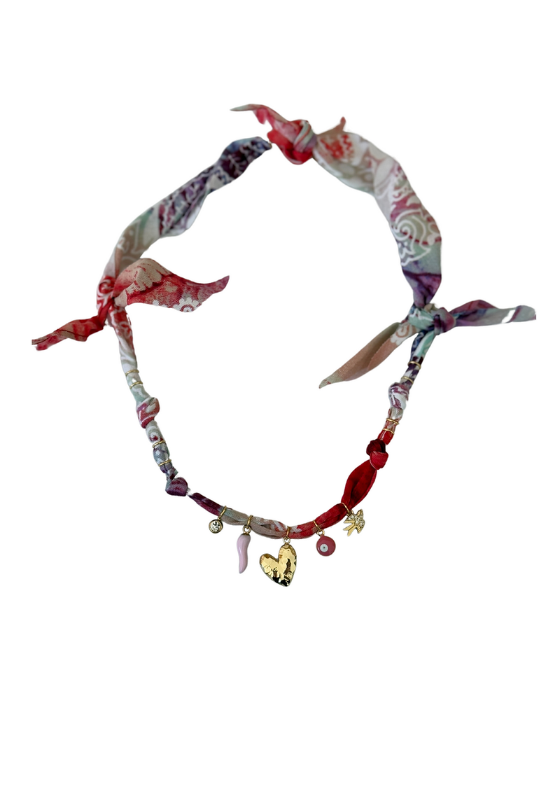 Cosmic Vibes Gold Heart Necklace