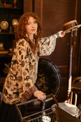 Curiosities Crop Kimono