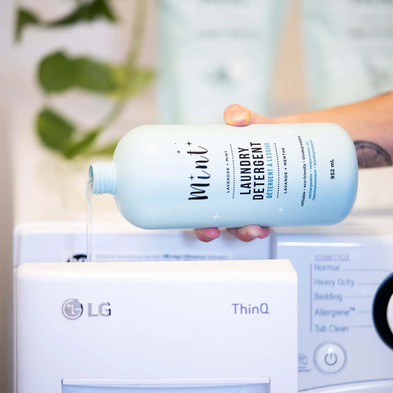 Lavender and Mint Laundry Detergent