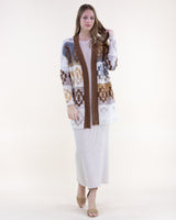 Sectional Tribal Cardigan