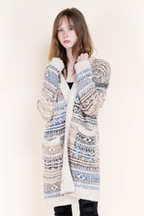 Snake Eye Open Cardigan
