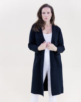Open Front Hooded Lounge Cardigan