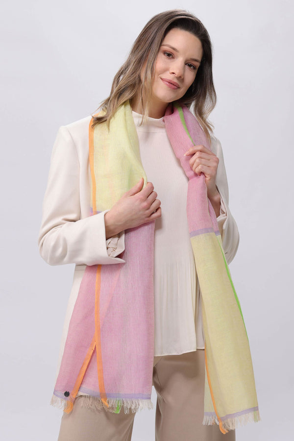 Bright Blocks Scarf
