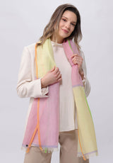 Bright Blocks Scarf