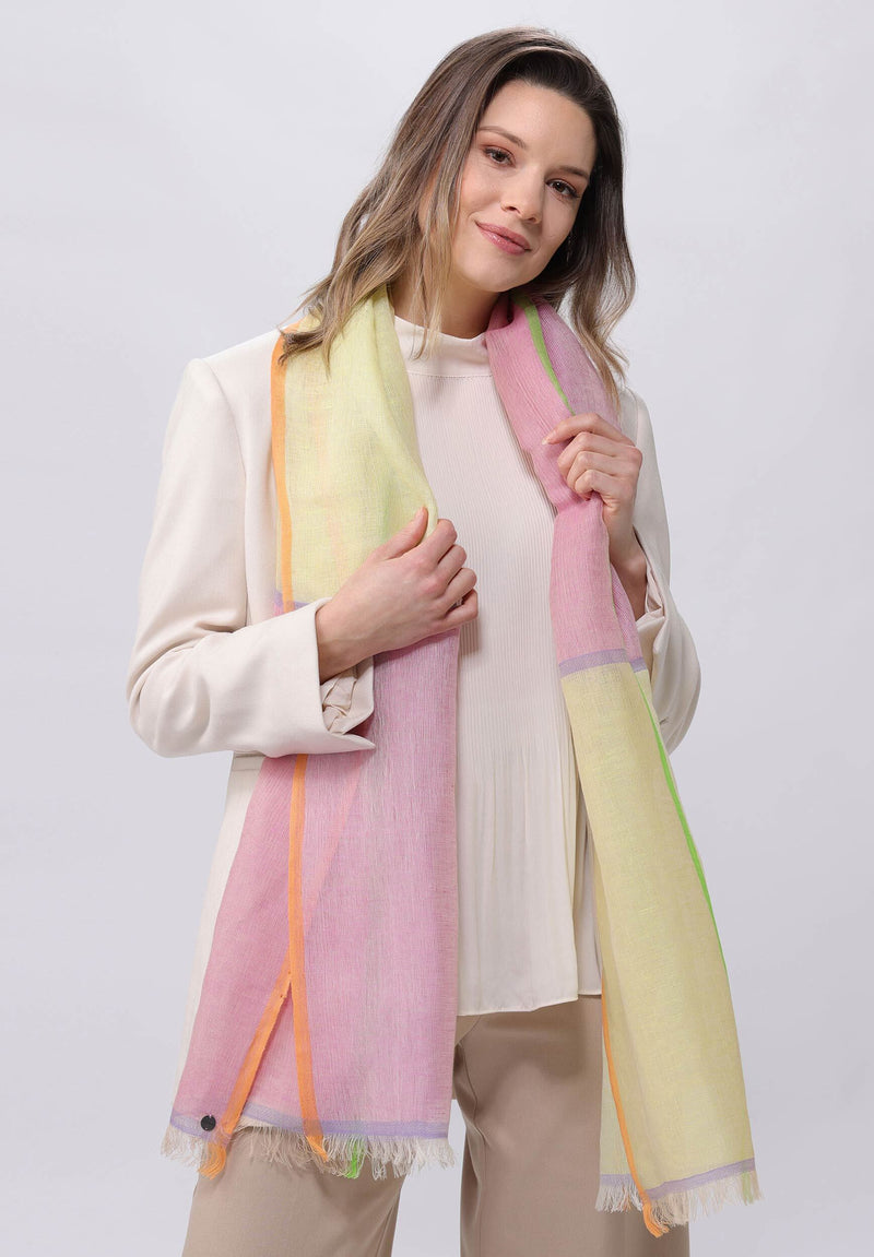 Bright Blocks Scarf