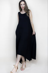 Sleeveless Harem Dress