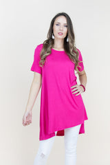 Short Sleeve Scoop Neck