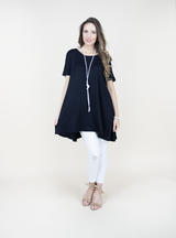 Short Sleeve Scoop Neck