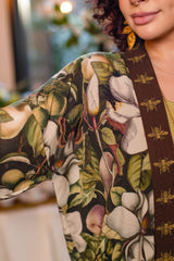 Fleur De Lune Crop Kimono