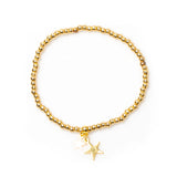 Elasticated Star Charm Bracelet