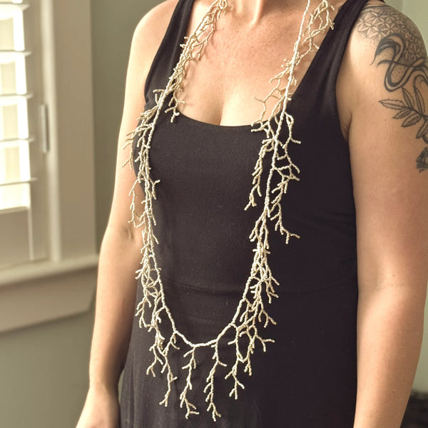 Seaweed Beaded Necklace