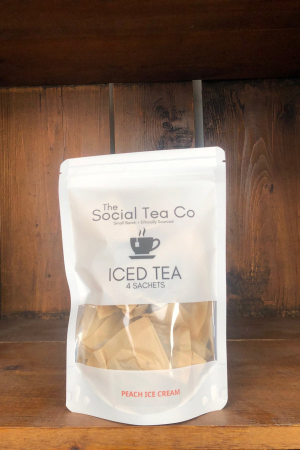 Peach Ice Cream Iced Tea