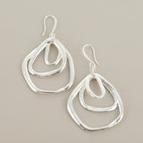 Triple Ring Earrings