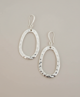 Oval Earrings SILVER