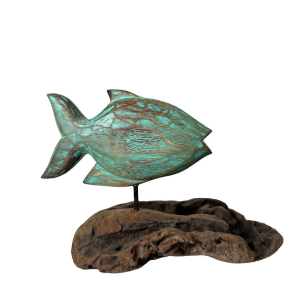 Driftwood Fish Decor