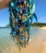 Hydra Island Ultramarine Horn Necklace