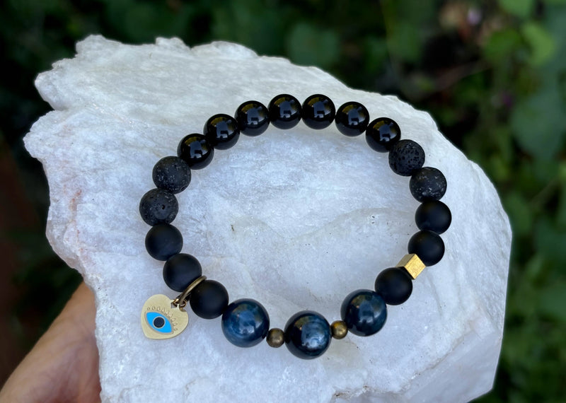 Evil Eye Kyanite Bracelet