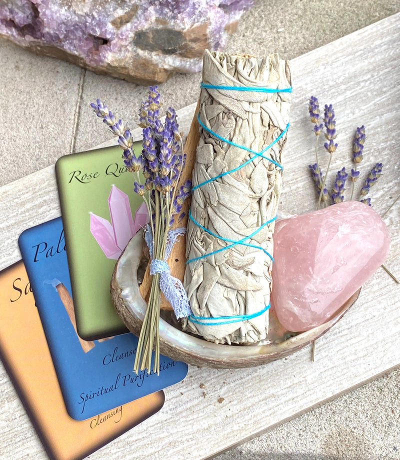 Sage Kit Rose Quartz