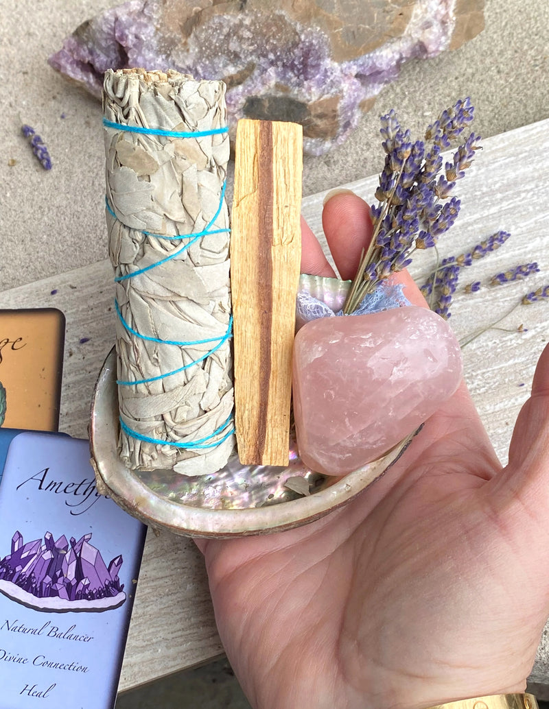 Sage Kit Rose Quartz