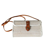 Barrel Rattan Purse