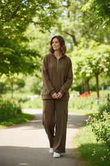 Half-Zip Scuba Hoodie
