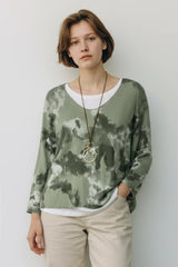 Cloud Print 2pc Top w/ Tank