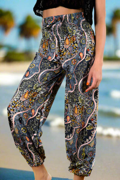 Paisley Print Bali Pants