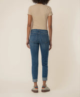 Amy Crop Straight Leg Roll Up