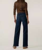 Jean HR Wide Leg Clean Hem