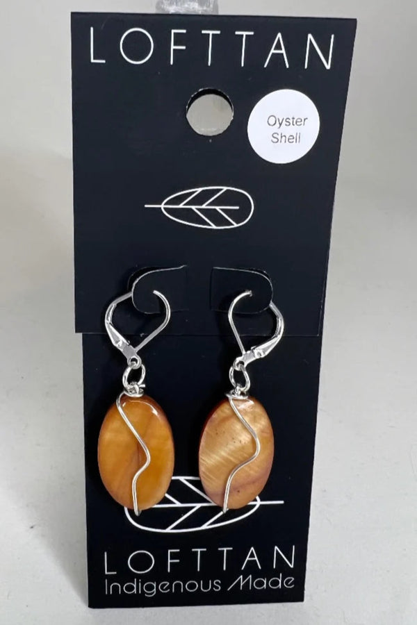 Trent Brown Buckskin Earrings