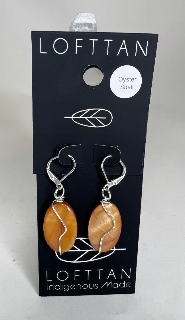 Trent Brown Buckskin Earrings