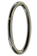Silver Oval Closure - 48mm/1.9 Inches