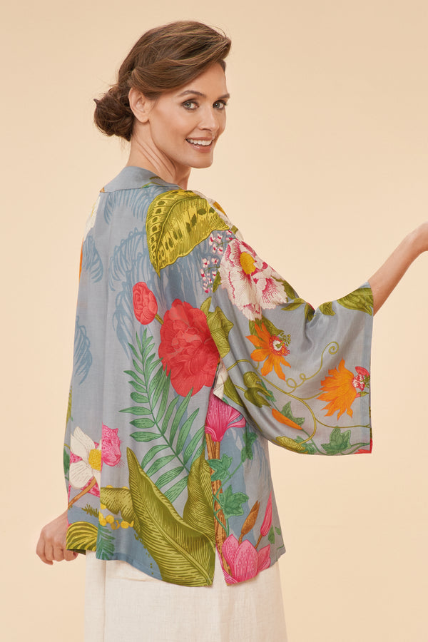 Tropical Flora Fauna Kimono