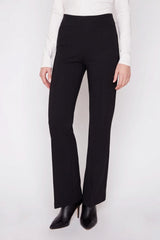 Knit Pull-On Flare Pants
