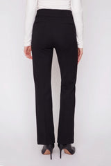 Knit Pull-On Flare Pants