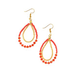 Tear Drop Crystal Earring