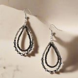 Tear Drop Crystal Earring