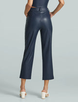 Faux Leather 7/8 Trouser